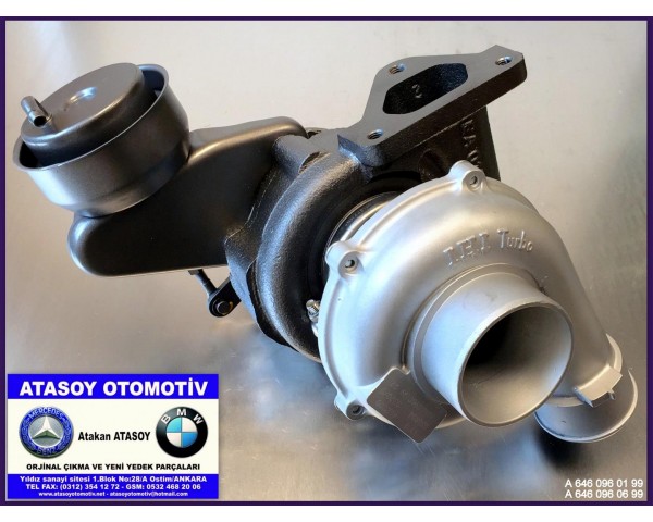 MERCEDES W639 VİANO TURBO 6460960199 - 6460960699 A6460960199 A6460960699 A 646 096 01 99 A 646 096 06 99 IHI VV14 IHI VF40A132 MERCEDES W639 VİTO TURBO VİTO IHI TURBO VİANO IHI TURBO OM646 MOTOR